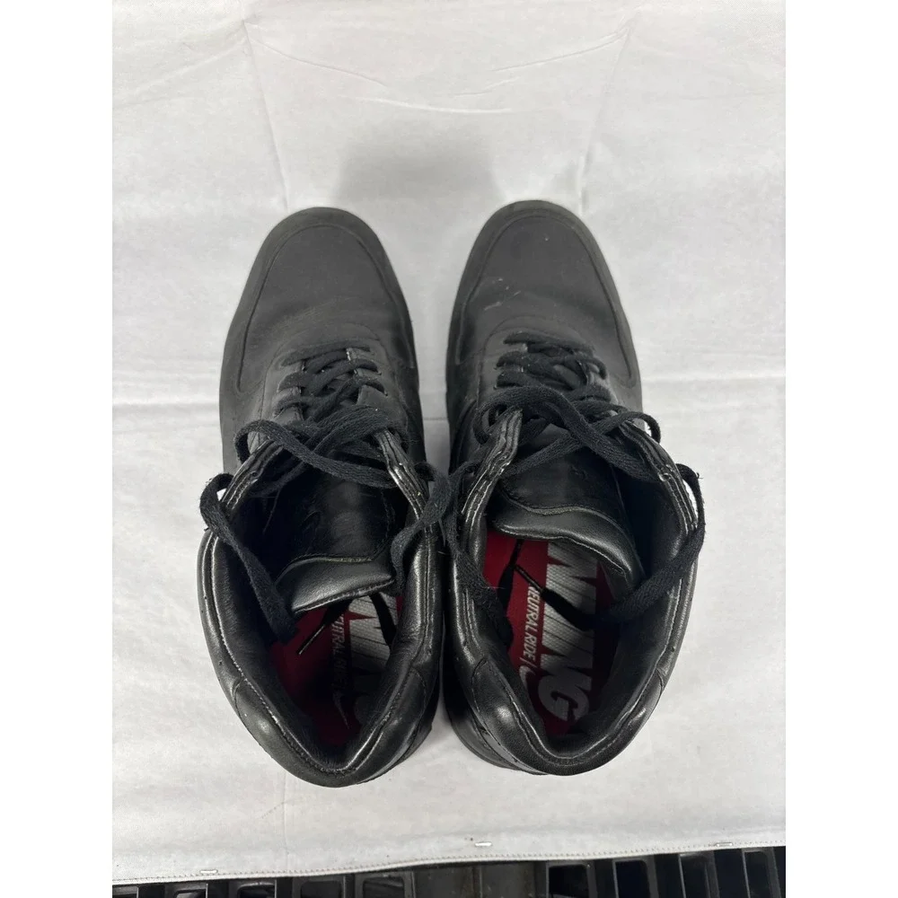 Nike ACG Air Max Goadome Boots Mens Black Leather Ankle Lace Up Round Toe 15